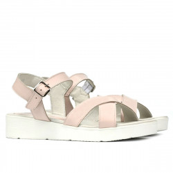Damesandaler 5049-1 pudder