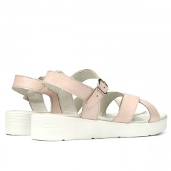 Damesandaler 5049-1 pudder