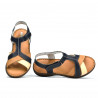 Damesandaler 5046 indigo kombineret