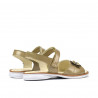 Småbørnssandaler 55c lak beige