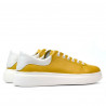 Damesneakers 6008 gul kombineret