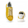 Damesneakers 6008 gul kombineret