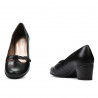 Dame casual / elegante sko 6012 sort
