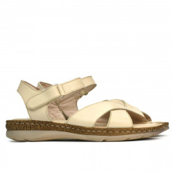 Damesandaler 5063 beige