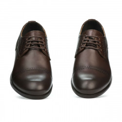 Elegante teenagersko 396 a kaffe