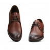 Teenager sko 398 i cognac