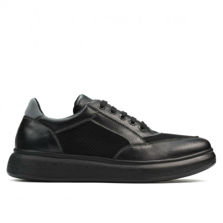 Herresko casual/sport 906 sort kombineret
