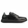 Herresko casual/sport 906 sort kombineret