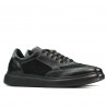 Herresko casual/sport 906 sort kombineret