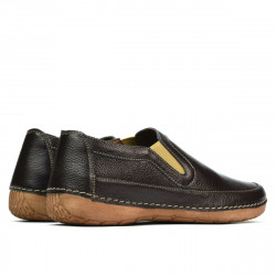 Dame mokkasiner 6000s kaffe