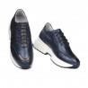 Damesportssko 6019 indigo perlemønskombination