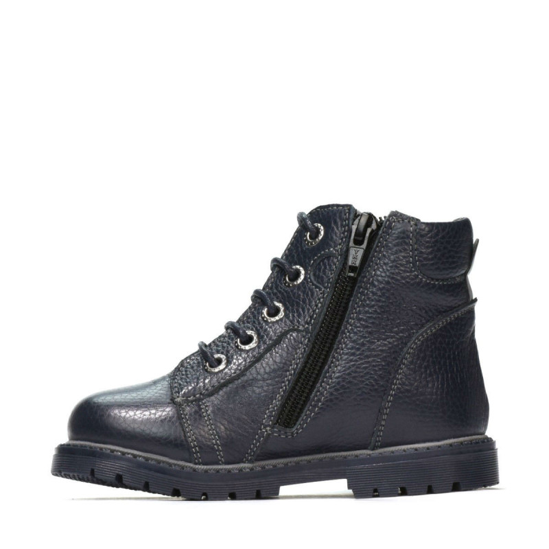 Småbørnsstøvler 102c indigo kombineret