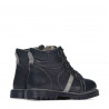 Småbørnsstøvler 102c indigo kombineret