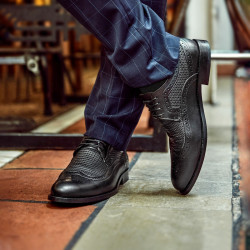 Stilfulde herresko 904 sort lifestyle