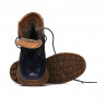 Herrestøvler 4119 indigo kombineret
