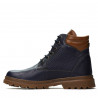 Herrestøvler 4119 indigo kombineret