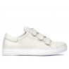 Herresportssko 893sc hvid velcro