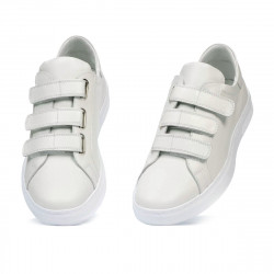 Herresportssko 893sc hvid velcro