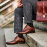 Elegante herresko 907 a brun lifestyle