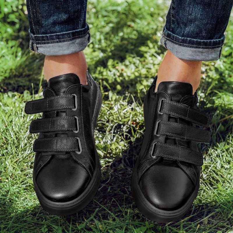Mænds sportssko 893sc sort velcro