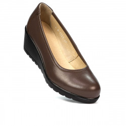 Dame casual sko 6021 cappuccino
