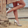 Elegante damesko 1276 cappuccino perlemor