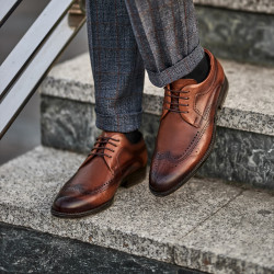Elegante herresko 907 a brun lifestyle