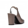Damesandaler 1281 cappuccino perlemor