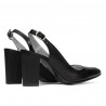 Dame sandaler 1281 sort
