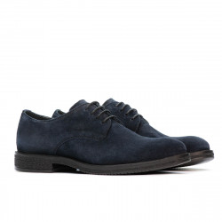 Sko casual/elegante mænd 918 indigo ruskind