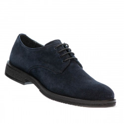 Sko casual/elegante mænd 918 indigo ruskind
