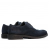 Sko casual/elegante mænd 918 indigo ruskind