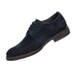 Sko casual/elegante mænd 918 indigo ruskind