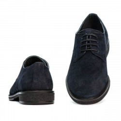 Sko casual/elegante mænd 918 indigo ruskind