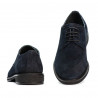 Sko casual/elegante mænd 918 indigo ruskind