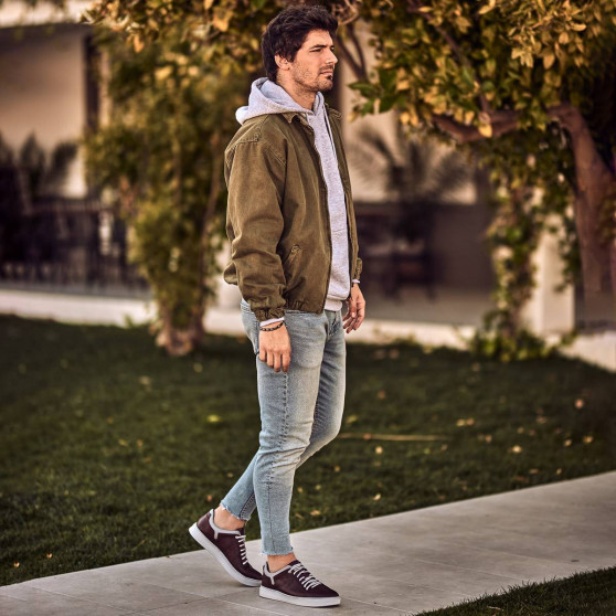 Herresportssko 913 bordeaux lifestyle