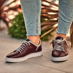 Herresportssko 913 bordeaux lifestyle