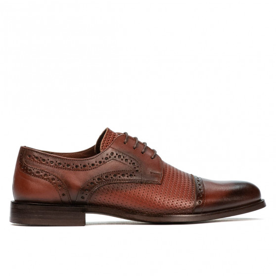 Elegante herresko 880 i cognac kombination