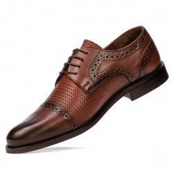 Elegante herresko 880 i cognac kombination