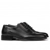 Elegante herresko 922 sort kombineret