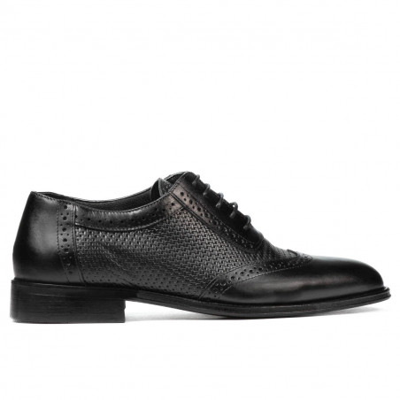 Elegante herresko 922 sort kombineret