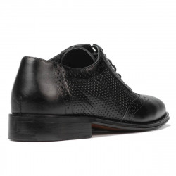 Elegante herresko 922 sort kombineret