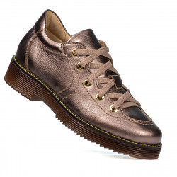 Dame casual sko 6026 kobber