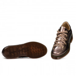 Dame casual sko 6026 kobber