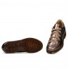 Dame casual sko 6026 kobber