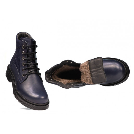 Teenage støvler 4007 indigo kombineret
