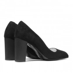 Elegant dame sko 1278 sort antilope