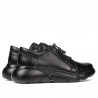 Dame casual sko 6032 sort