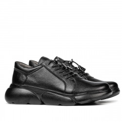 Dame casual sko 6032 sort