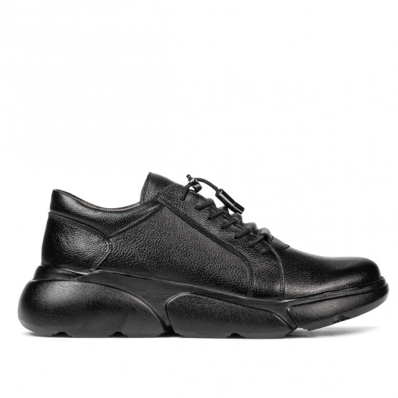 Dame casual sko 6032 sort
